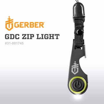 Gerber GDC Zip Light隨身攜帶手電筒+開瓶器工具組(# 31-001745)