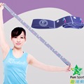 《Fun Sport》創意小抄伸展帶(靈活紫)(樂體帶/樂體繩)(2入)