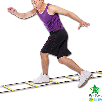 《Fun sport》敏捷性訓練器材-繩梯(Agility Ladder)/步伐練習/足球