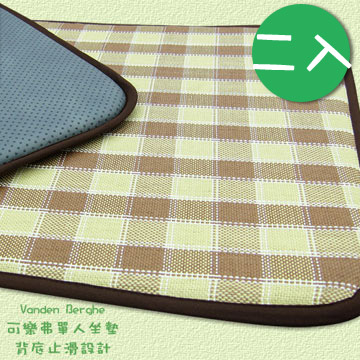 【范登伯格】可樂弗☆涼夏單人坐墊-二入-50x50cm