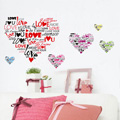 【Pond’s】無痕壁貼~POP LOVE/HL3D2188_(50x70)超大尺寸