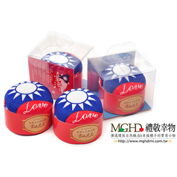 【MGHD】愛台灣國旗蛋糕毛巾-2入組