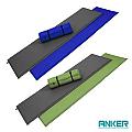 ANKER 加大加厚可併接自動充氣睡墊(4公分厚)-2入組