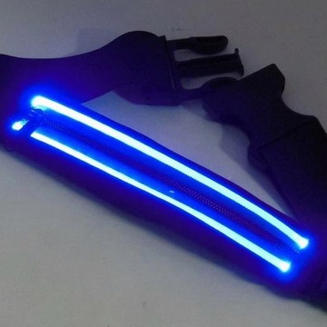 LED光纖導光隱形腰帶