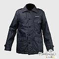 【namelessage】新品85折!日本無名世代男款防水繞體式舖棉風衣(深藍)