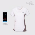【namelessage】日本無名世代女款POLARTEC POWER DRY吸濕排汗透氣舒適V領衫(白)_31W32-80