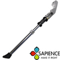 【SAPIENCE】銀色可調式伸縮側腳架 鋁合金停車架