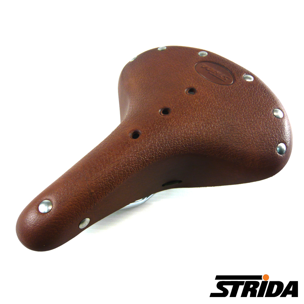 【STRIDA】皮質座墊-深咖啡
