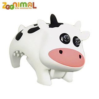 【ZOONIMAL 】 可愛動物LED單車用前燈 呆乳牛