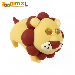 【ZOONIMAL 】可愛動物LED單車用前燈 奶油獅