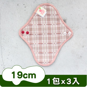 櫻桃蜜貼 彩棉布護墊 19cmX3片
