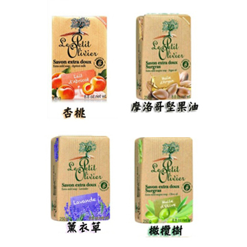 法國Le Petit Olivier小橄欖樹草本保濕超柔香皂250g