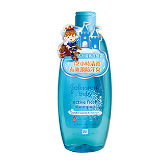 嬌生嬰兒 活力清新洗髮露 500ml(12入組)