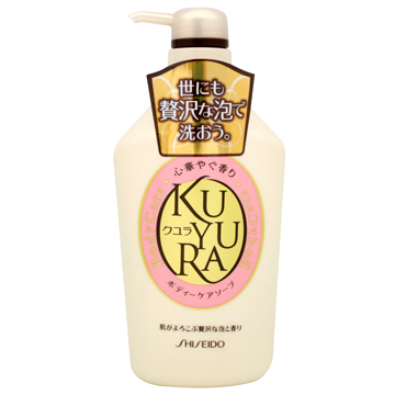 資生堂 KUYURA保濕美肌沐浴乳-優雅花果香氛 (550ml)