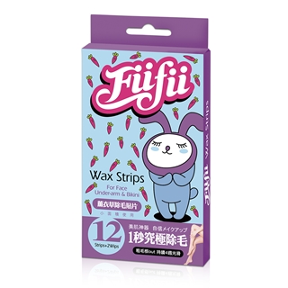 【Fiifii】薰衣草除毛貼片(12片/盒/附贈清潔油片2片)