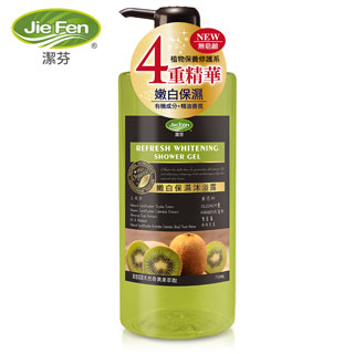 【Jie Fen潔芬】嫩白保濕沐浴露-750ml 添加歐盟認證有機成分