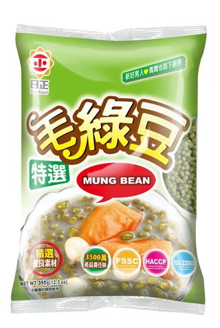 日正毛綠豆350g
