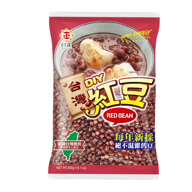 《日正食品》紅豆400g(產銷履歷)