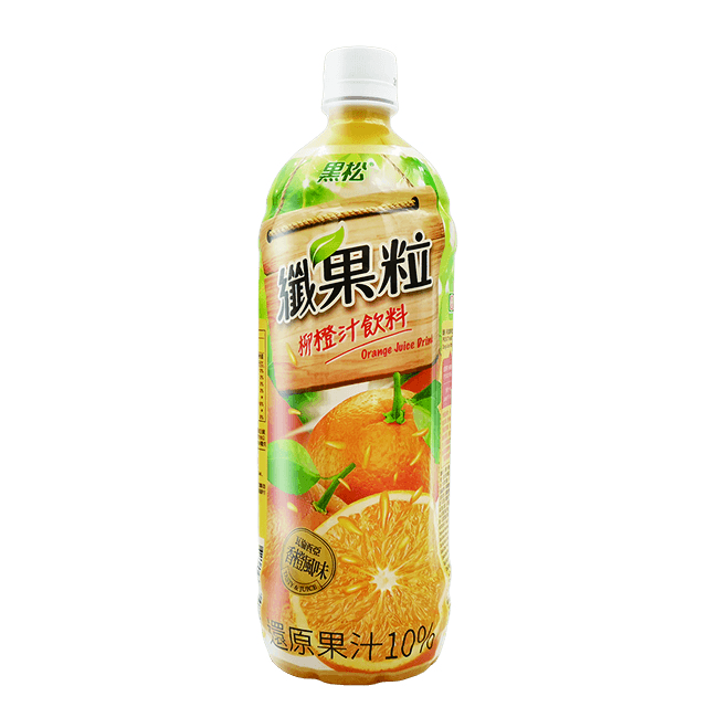 黑松 纖果粒柳橙汁12入 950ml