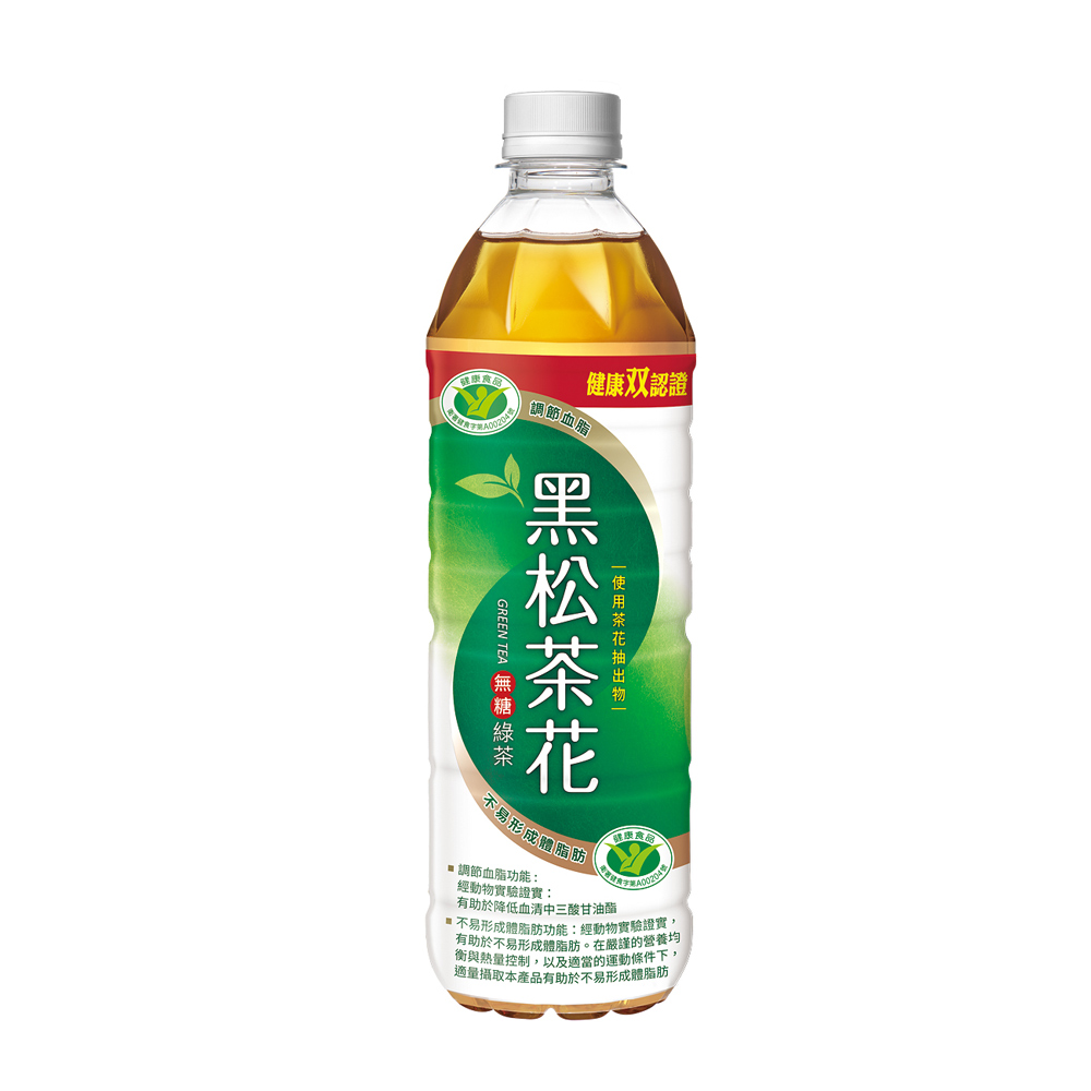 黑松 茶花綠茶580ml (24入/箱)