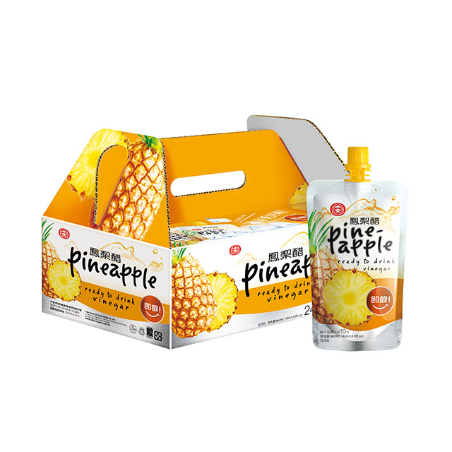 【十全】鳳梨果醋飲料140ml 24入/箱(即飲果醋)
