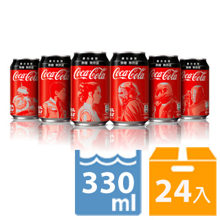 可口可樂 Zero 易開罐330ml (24入/箱)- 2019 STAR WARS