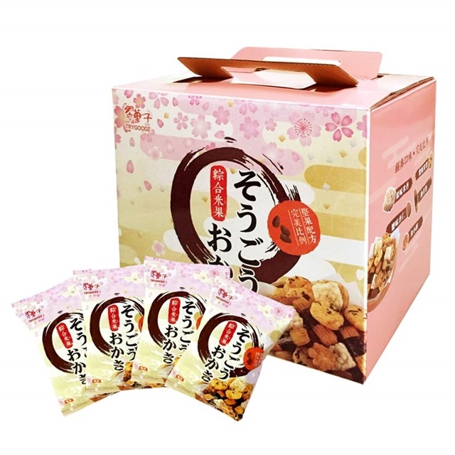 【豆之家】翠菓子-航空米果綜合禮盒 600g(20公克x30包) COSTCO好市多限定 翠果子