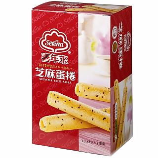 《喜年來》芝麻蛋捲經濟包(192g/盒)