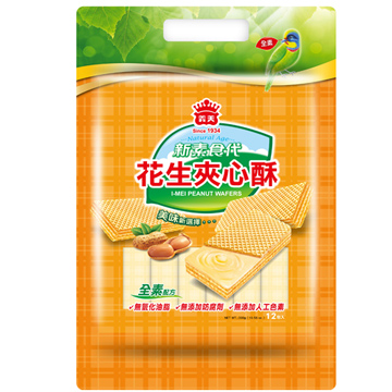義美 新素食代花生夾心酥 300g x5袋