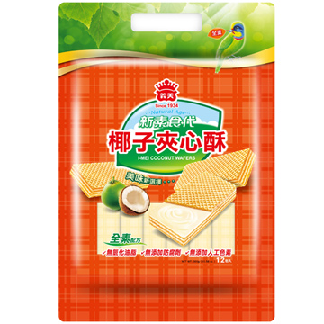 義美 新素食代椰子心酥 300g