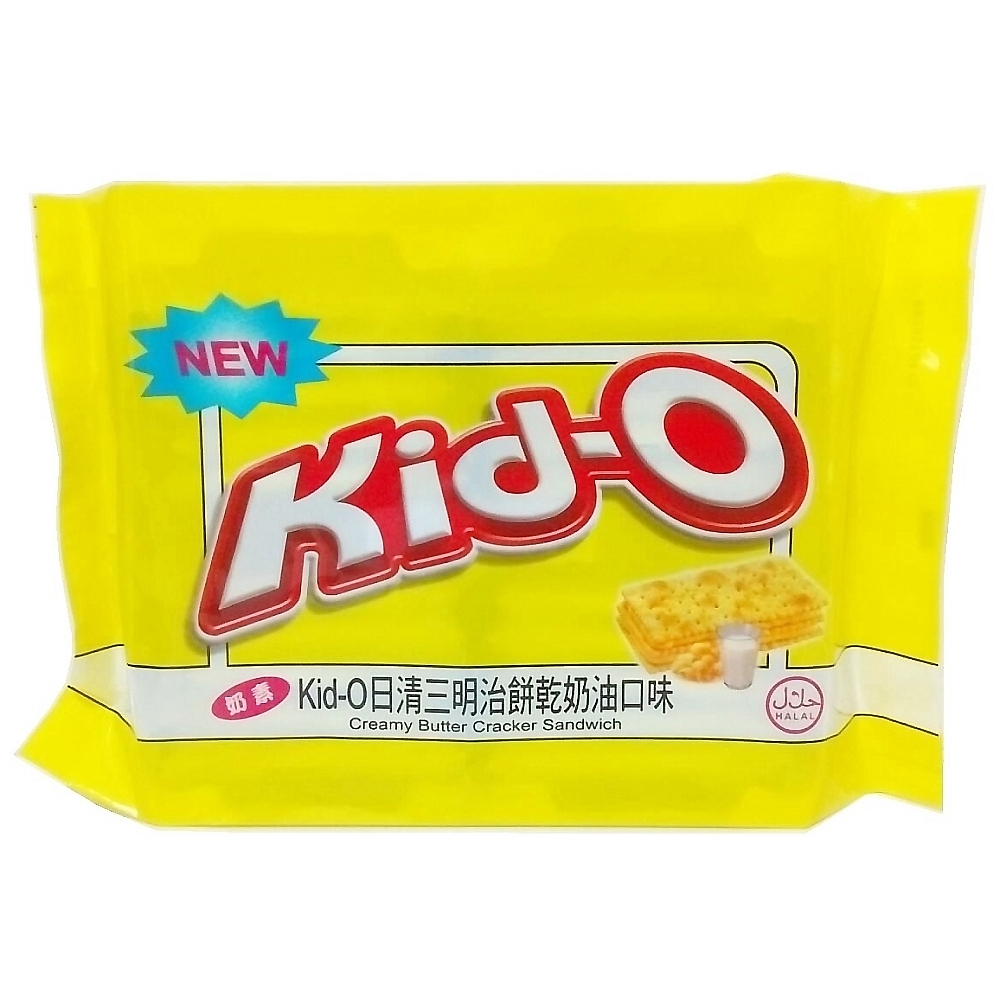 Kid-O 日清三明治餅乾-奶油 350g(奶素)