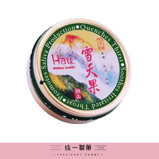 統一製菓雪天果喉糖(60gx1入)x3入