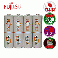 富士通 Fujitsu 低自放3號鎳氫充電電池 HR-3UTA (4入裝)