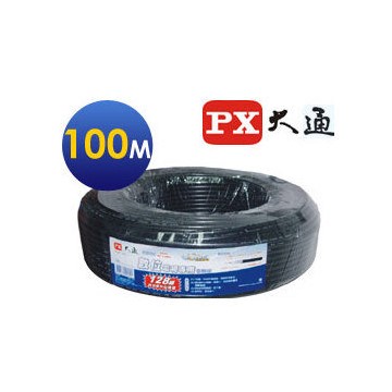 PX大通 5C-100M 128編織數位電視專用電纜線