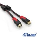 【KTNET】HDMI公公1.4版10米黑網防干擾影音訊號傳輸線