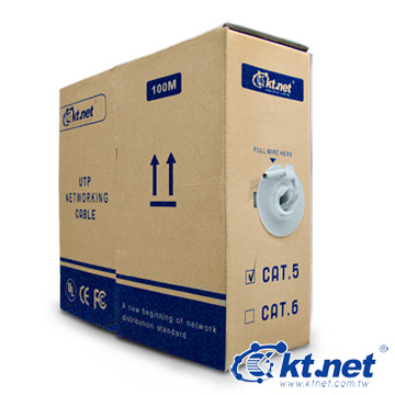 KTNET - Cat.5e 100米 UTP Networking Cable 網路線