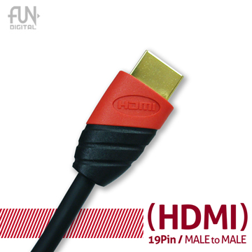 FUNDIGITAL HDMI Cable高畫質多媒體傳輸線-3M