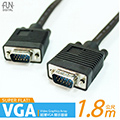 FUNDIGITAL 超薄VGA顯示器線-1.8M