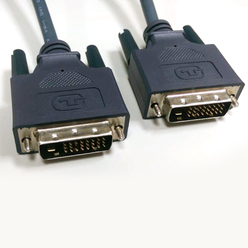 FUNDIGITAL 高級DVI DVI-D(24+1) to DVI-D(24+1) 顯示器線-1.8M