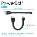 美國聲霸PowerBot PB300 Apple Lightning MFI 蘋果認證快速充電線 2.4A
