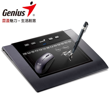 Genius MousePen M508W 時尚奢華2.4GHz無線多媒體繪圖版(8*5)
