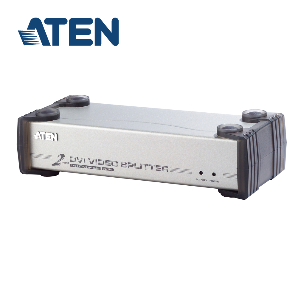 ATEN 2埠 DVI 螢幕分配器VS162