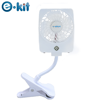 逸奇e-Kit 可夾式三段風速 強力勁涼小風扇 UF-97(白)