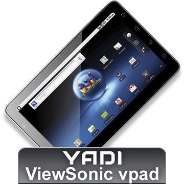 ViewSonic ViewPad 7 - YADI 水之鏡保護貼