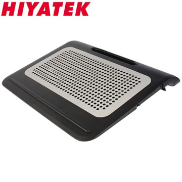 HIYATEK 12~19吋 雙大風扇鋁板散熱墊 HY-CF-6516(銀)