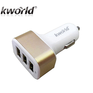 廣寰Kworld 3.4A USB車充CAR-C11