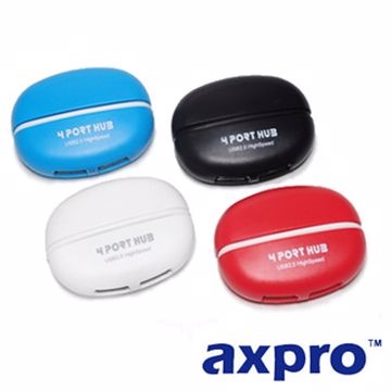 【AXPRO華艦】USB2.0 彩蛋集線器 4埠 HUB集線器 (AXP816)
