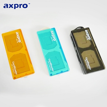 AXPRO華艦 USB2.0 晶彩多功能讀卡機-AXP760
