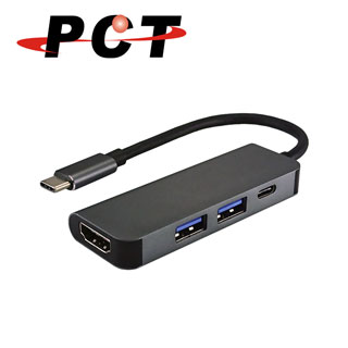 【PCT】USB Type-C 4合1擴充座(PK115)