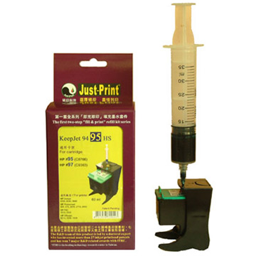Jest-Print HP 75/93/95/97填充墨水組(三色彩色)